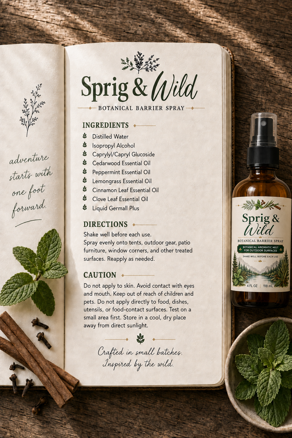 Botanical Barrier Spray (4 FL OZ)